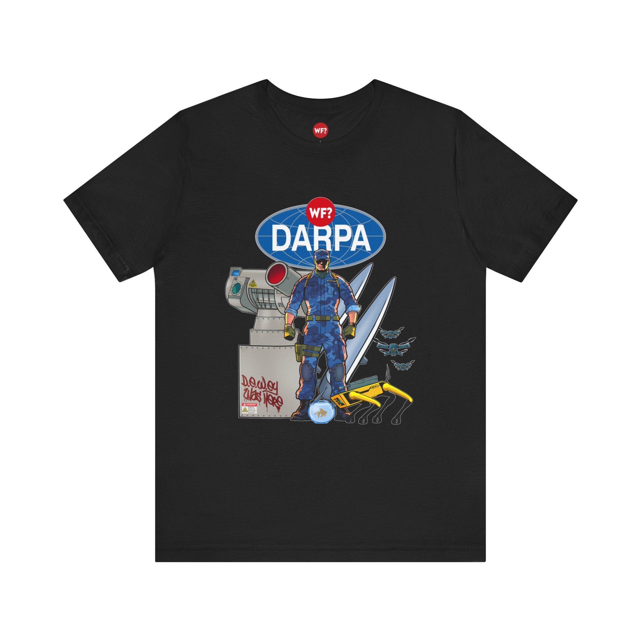 Buy black 6/27 DARPA Patreon Short Sleeve Tee