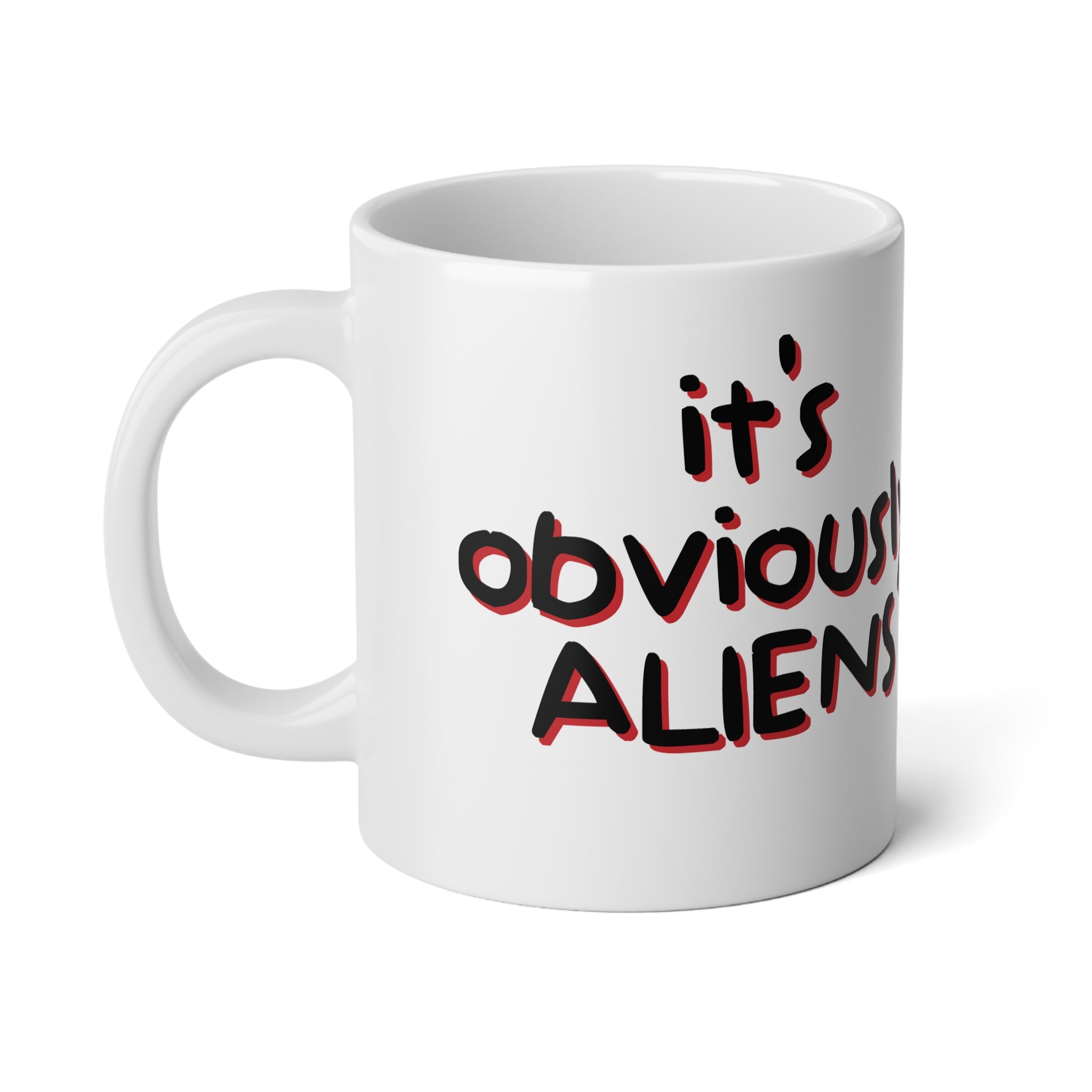 Obviously Aliens Jumbo Mug, 20oz