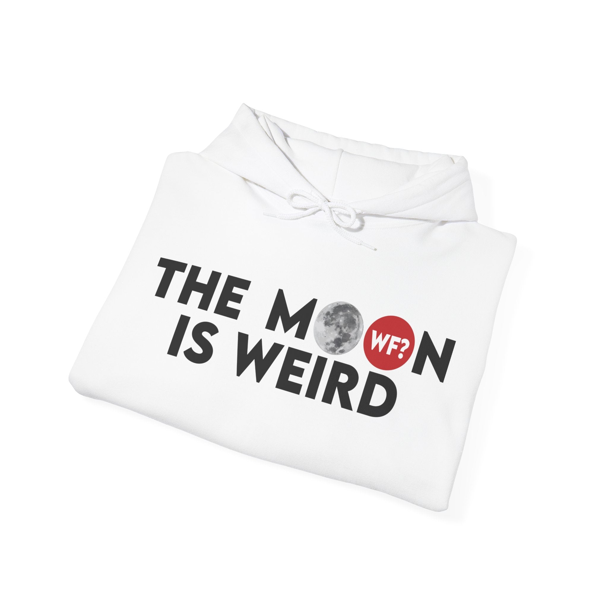 The Moon is Weird Hooded Sweatshirt