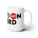 The Moon is Weird Ceramic Mug 15oz-4