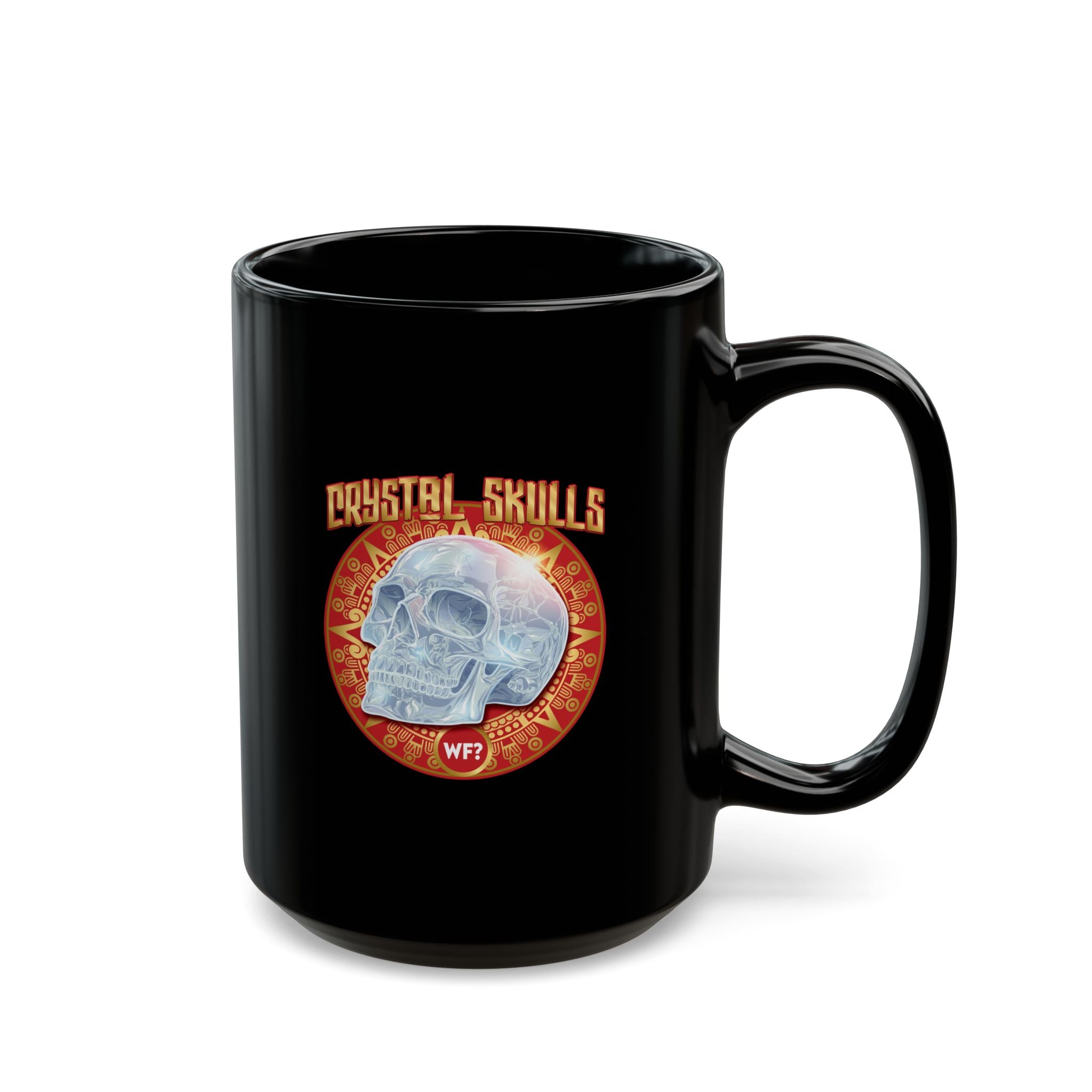 2/13 Crystal Skulls Limited Black Mug 15oz - 0