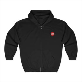 New Why Files Logo - Full Zip Hooded Sweatshirt - 0