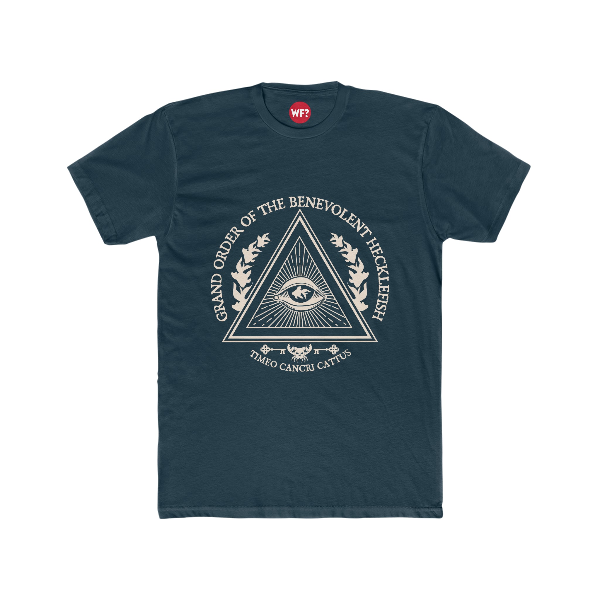 Buy solid-midnight-navy Benevolent Order Patreon Exclusive T-Shirt