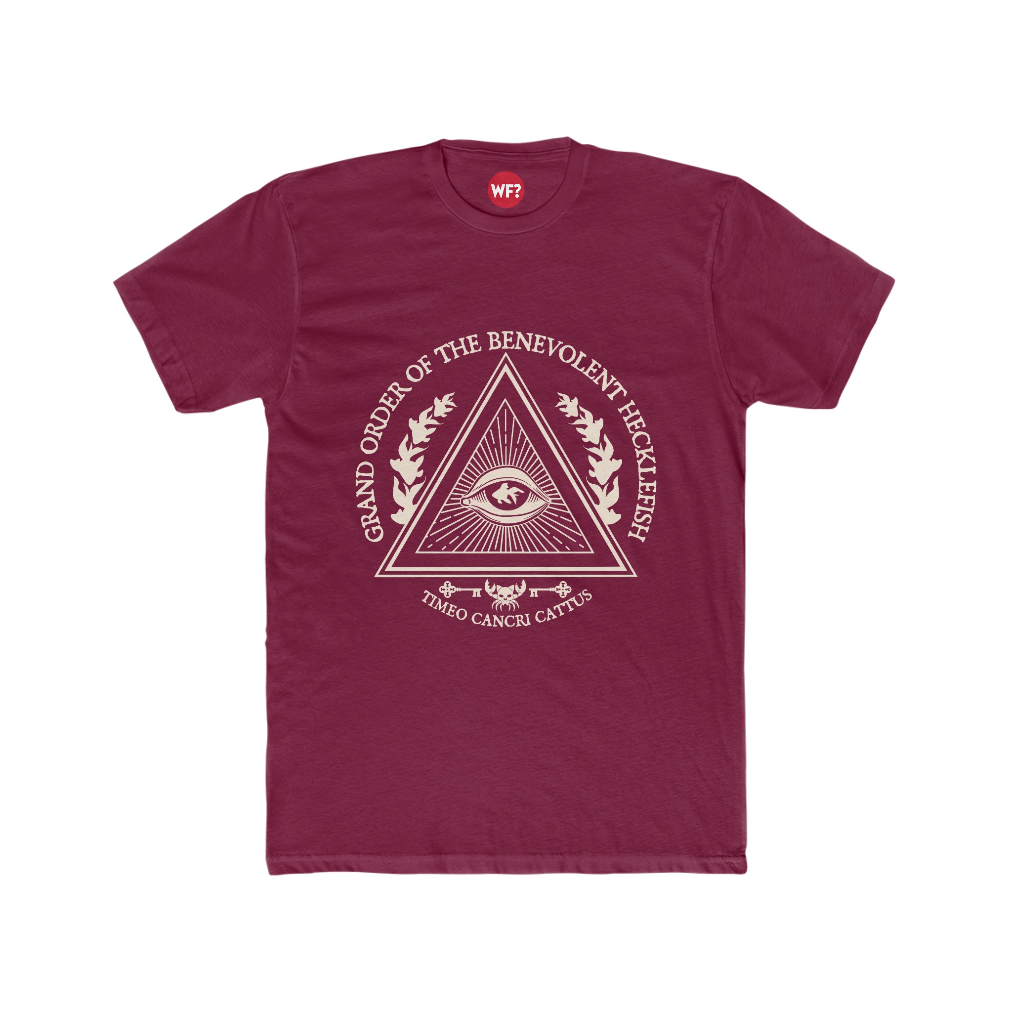 Buy solid-cardinal-red Benevolent Order Patreon Exclusive T-Shirt