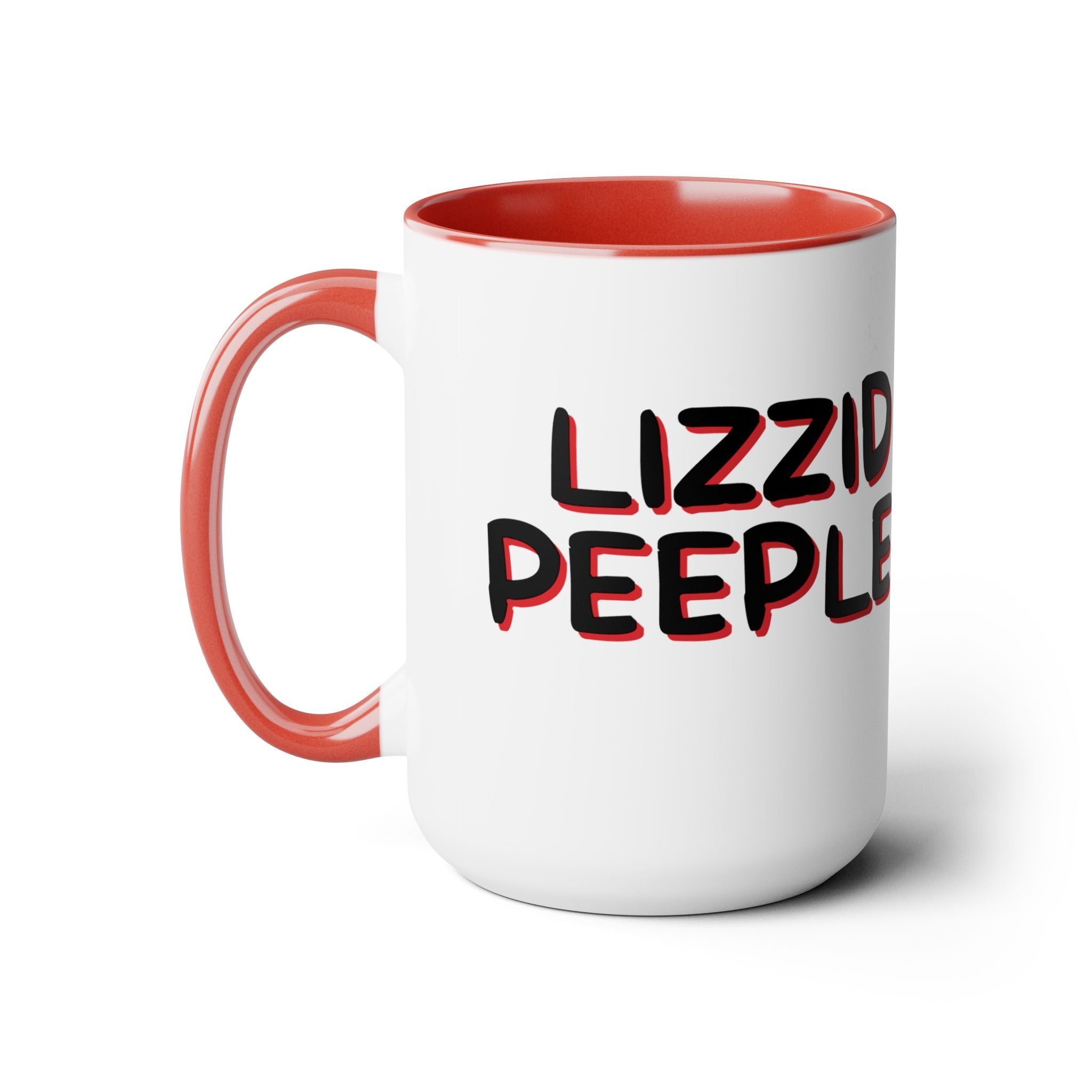 Lizzid Peeple Mug, 15oz