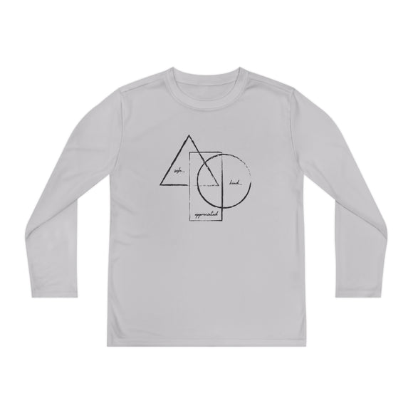 BE/KNOW Youth Long Sleeve Tee