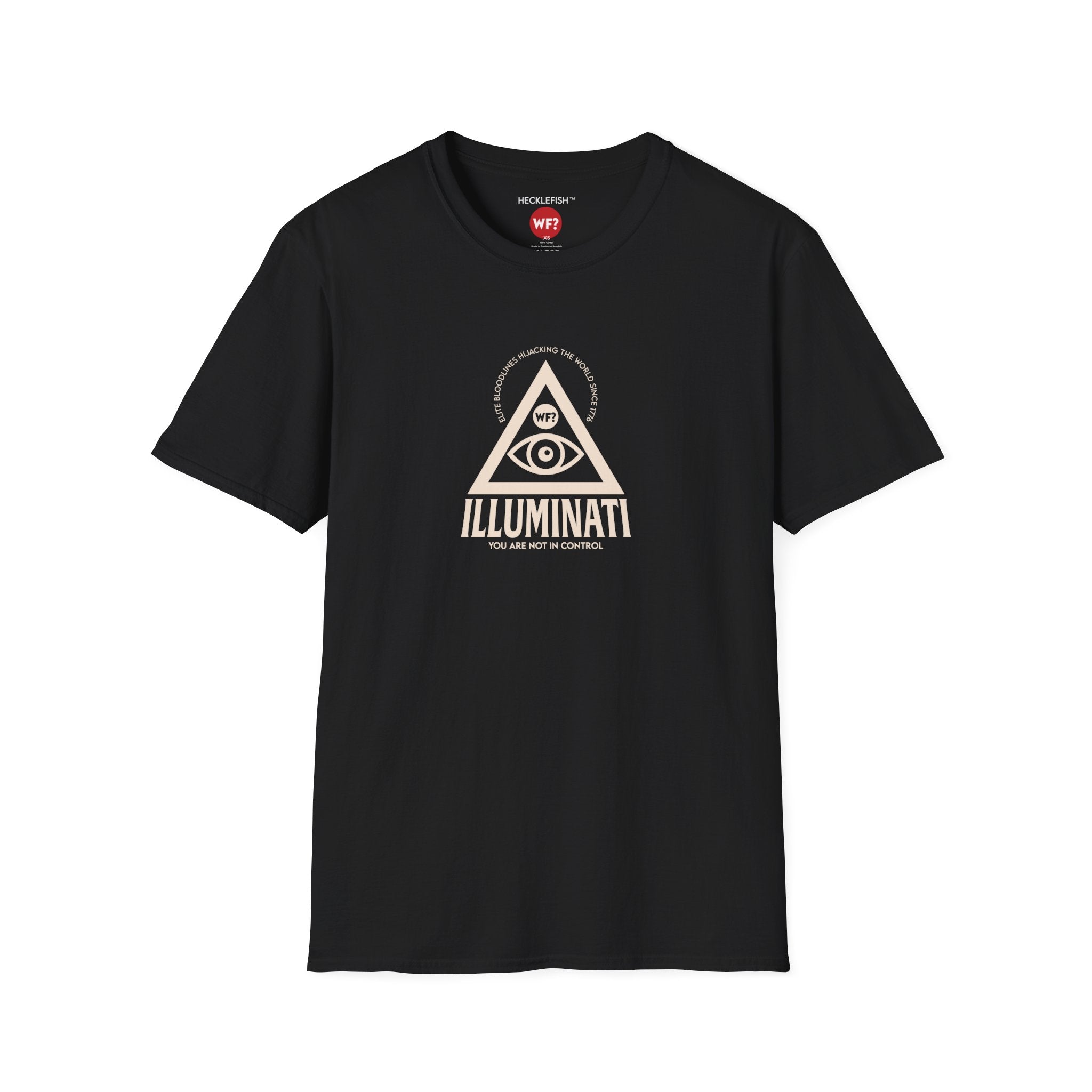 Buy black 10/25 Illuminati Vol 2 Limited Unisex Softstyle T-Shirt