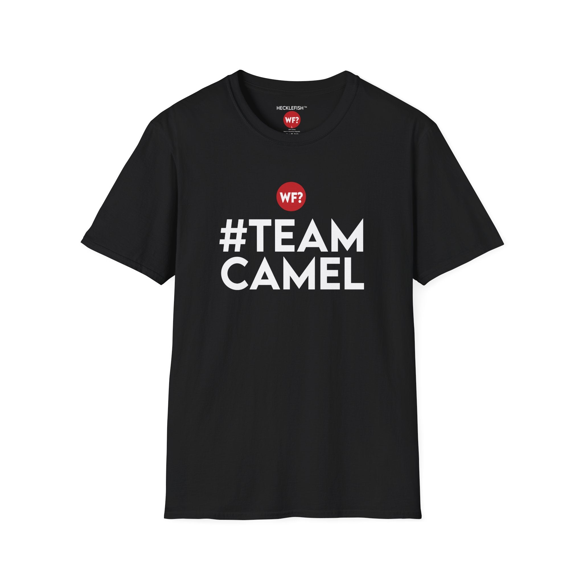 Buy black #TeamCamel Unisex Softstyle T-Shirt