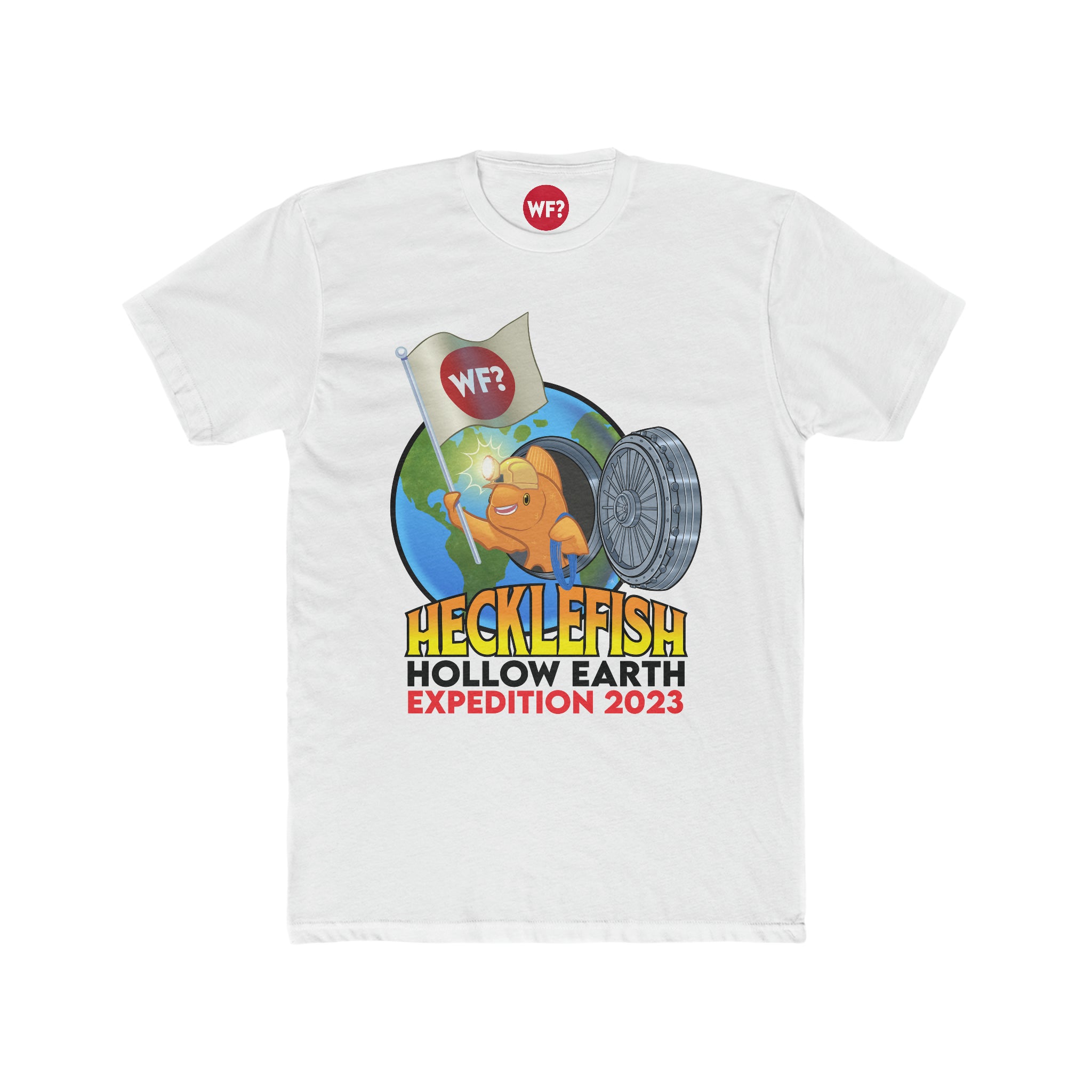 Buy solid-white Hollow Earth Limited T-Shirt