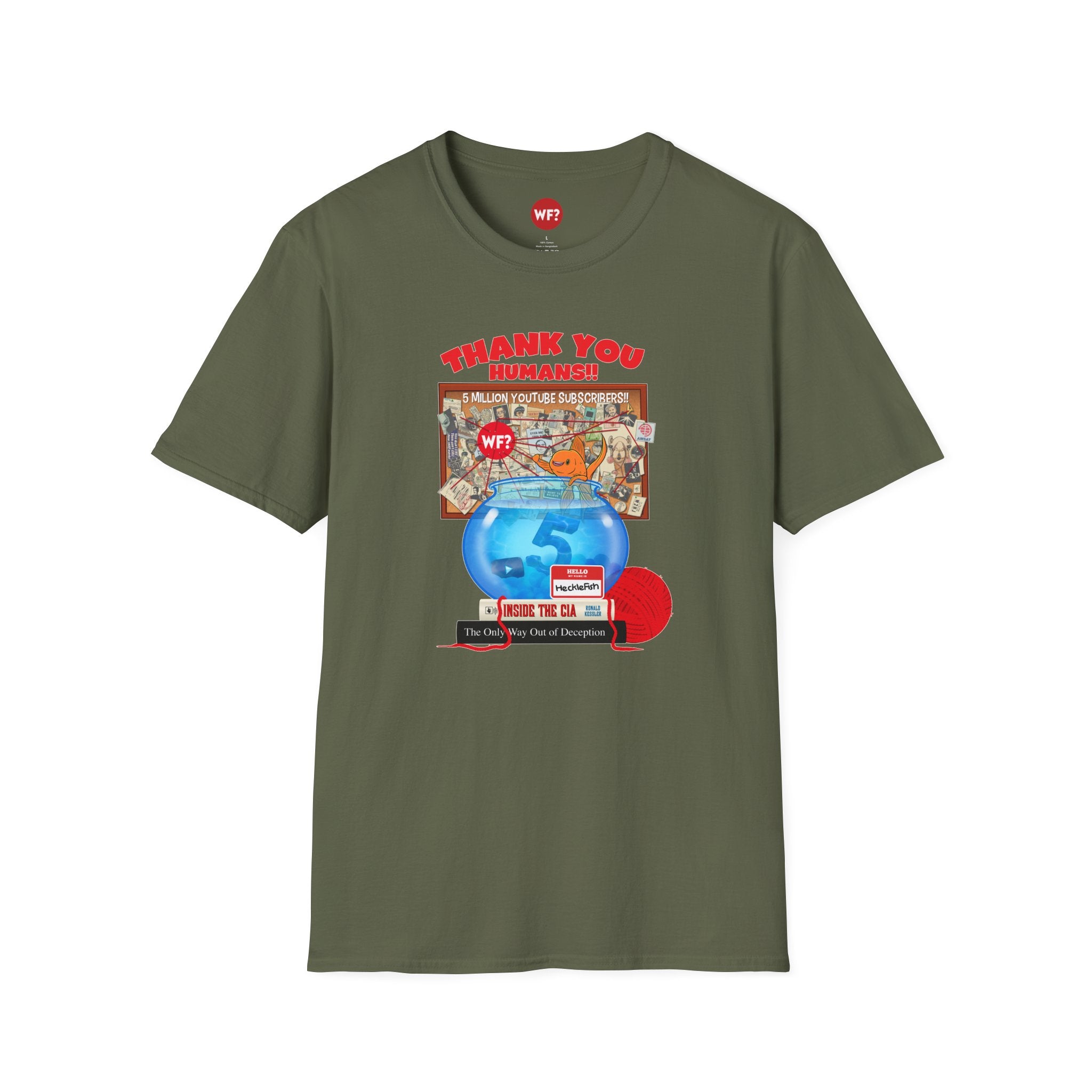 5 MILLION SUBS!!!! Unisex Softstyle Tee