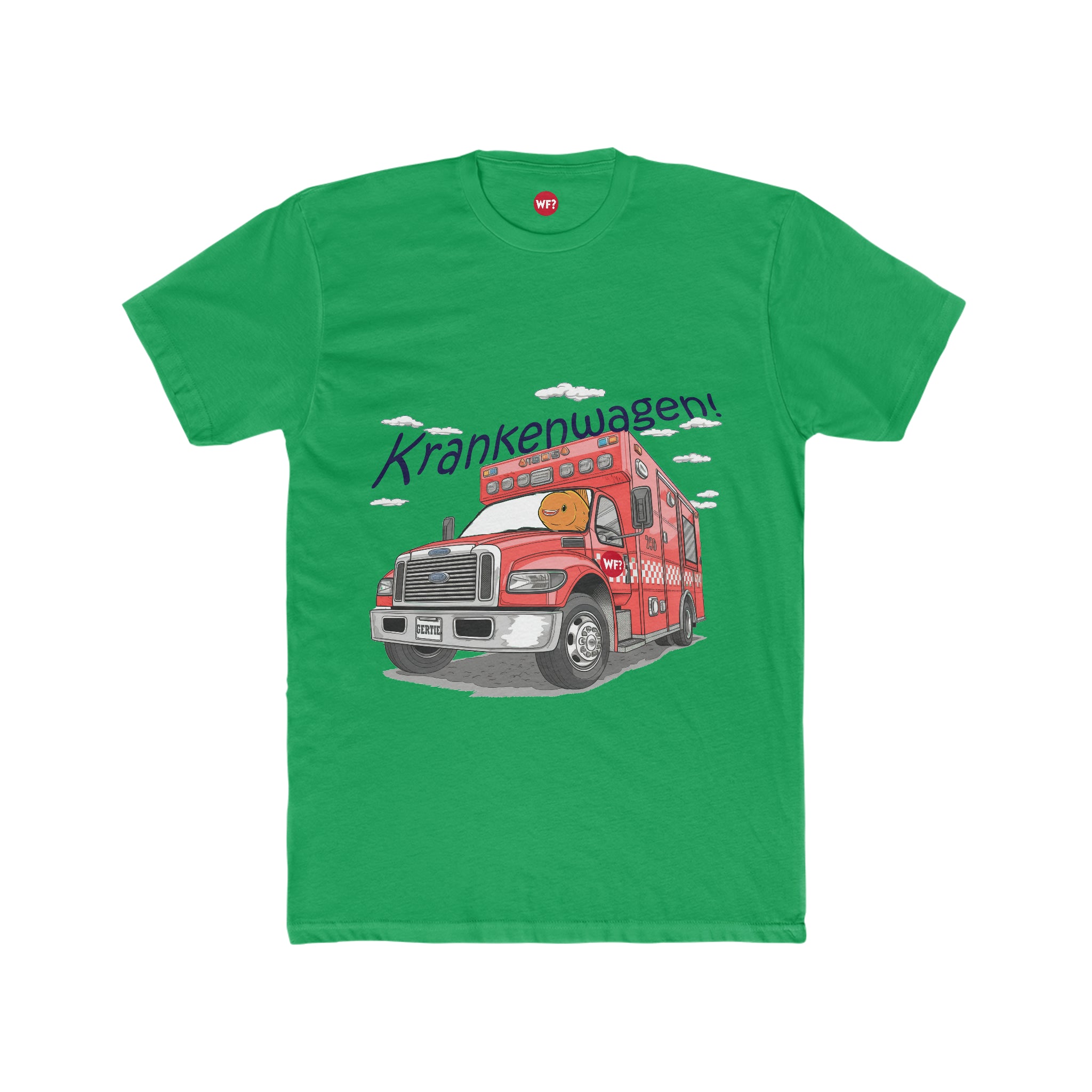 Buy solid-kelly-green Krankenwagen T-Shirt