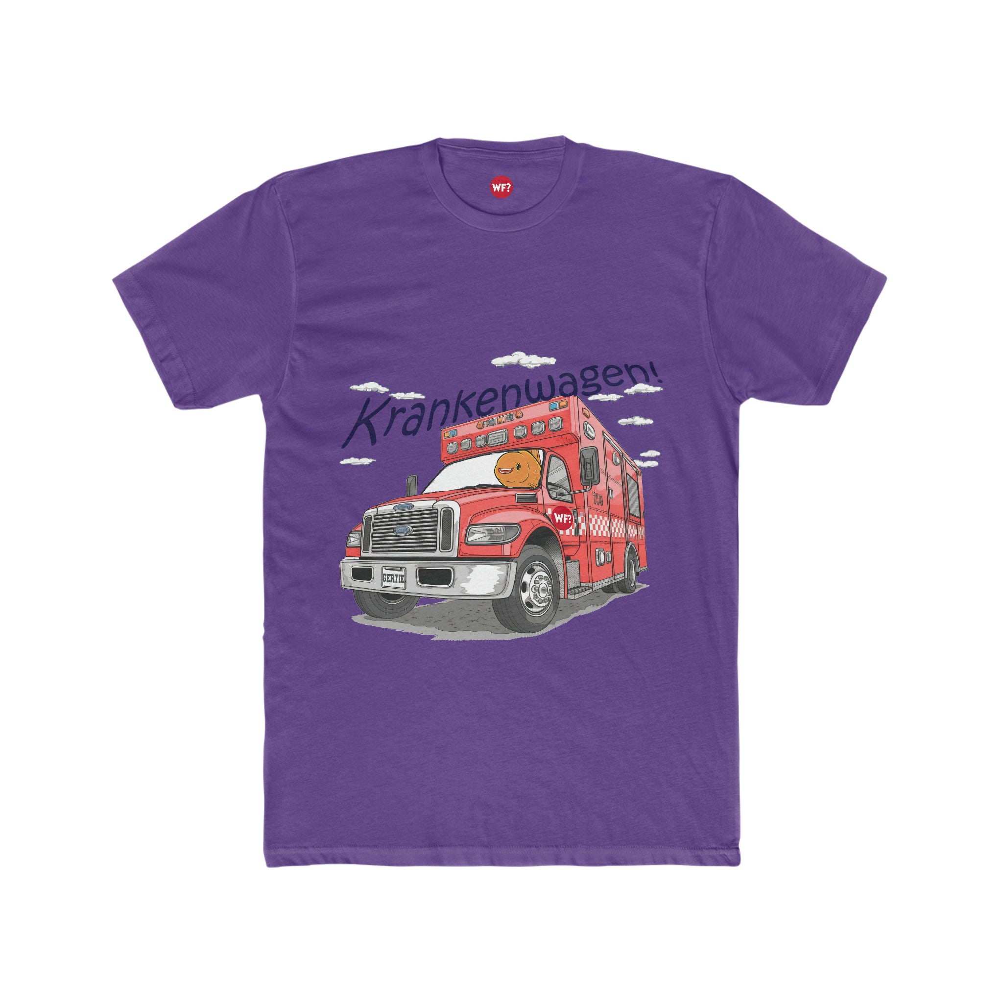 Buy solid-purple-rush Krankenwagen T-Shirt