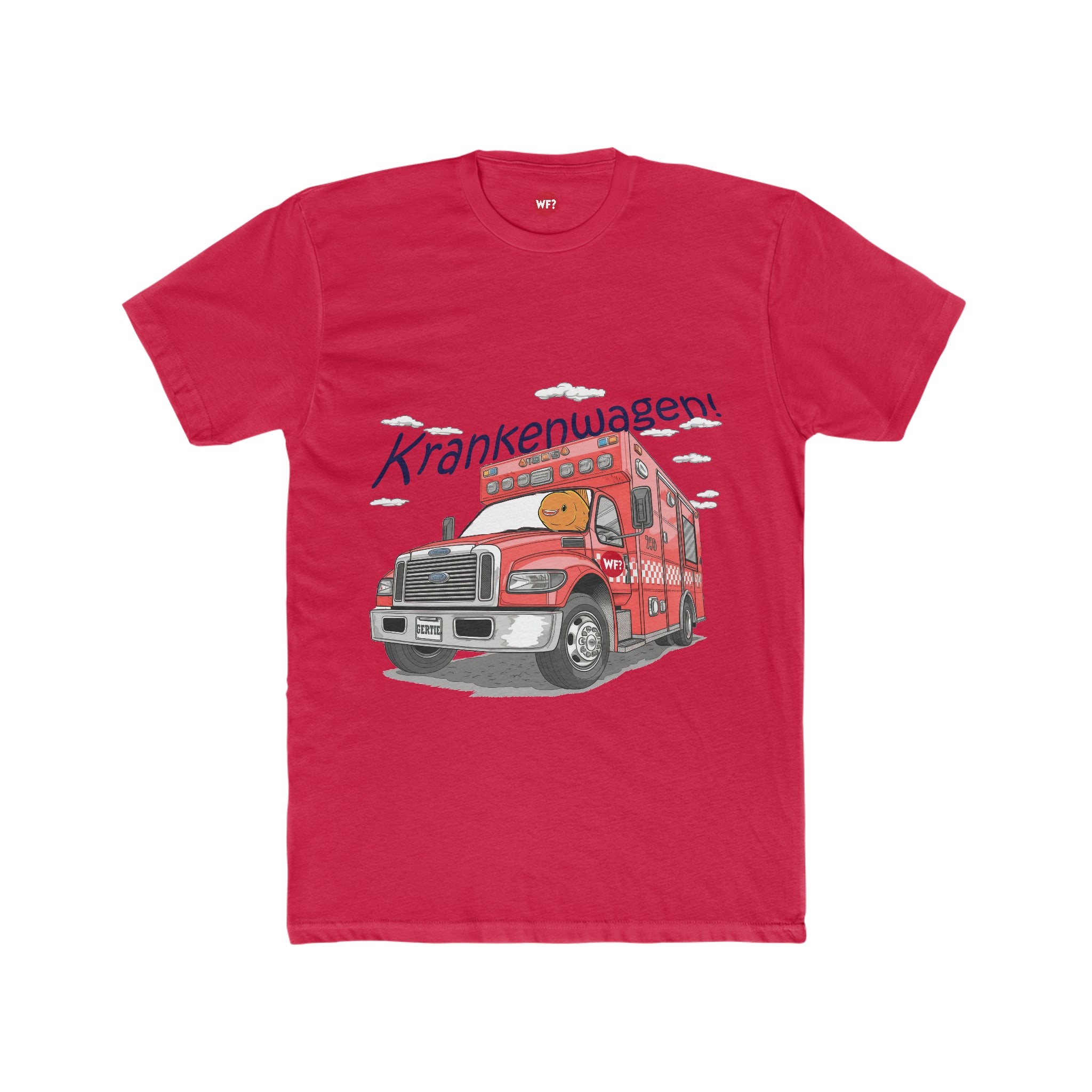 Buy solid-red Krankenwagen T-Shirt