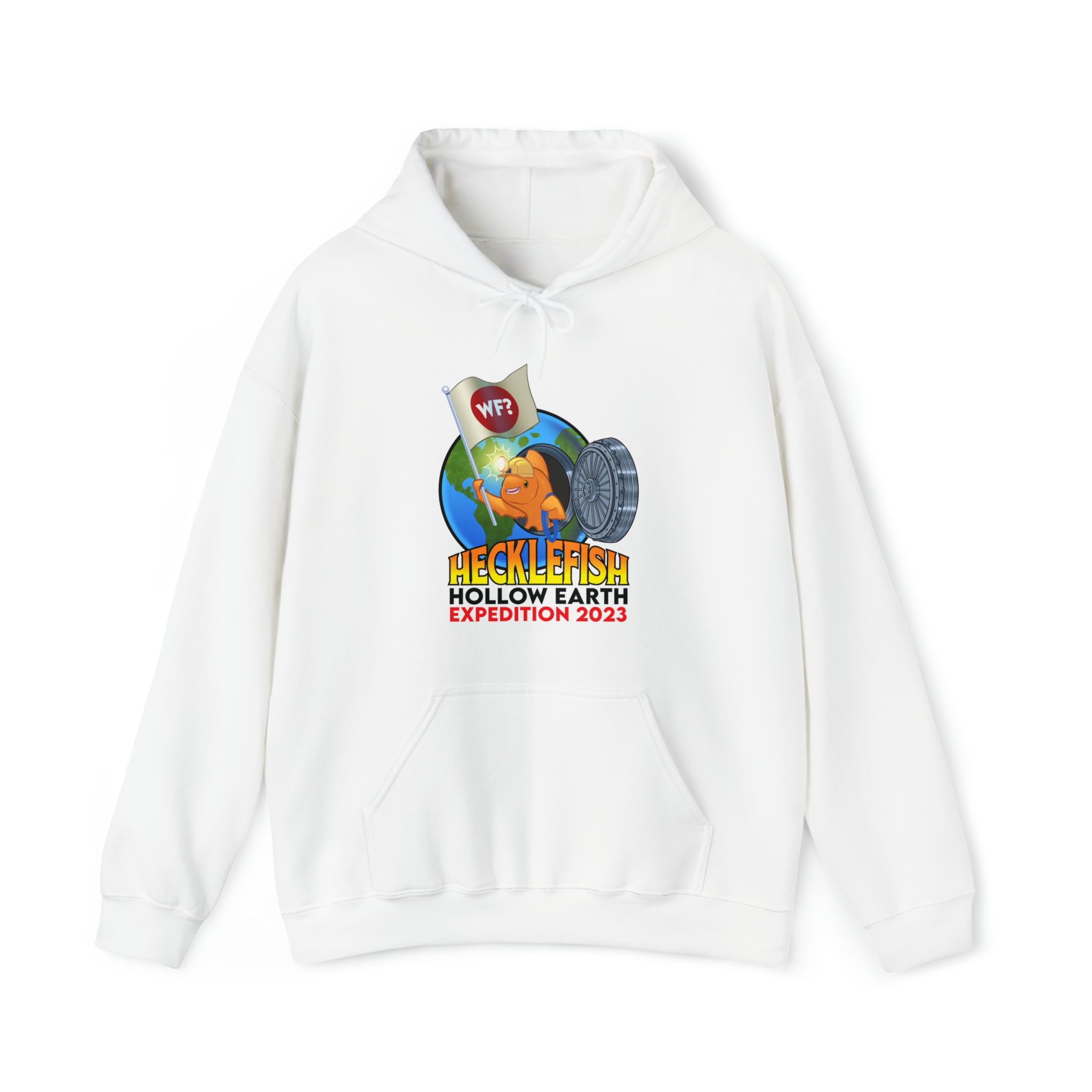 Buy white Hollow Earth Limited Hoodie