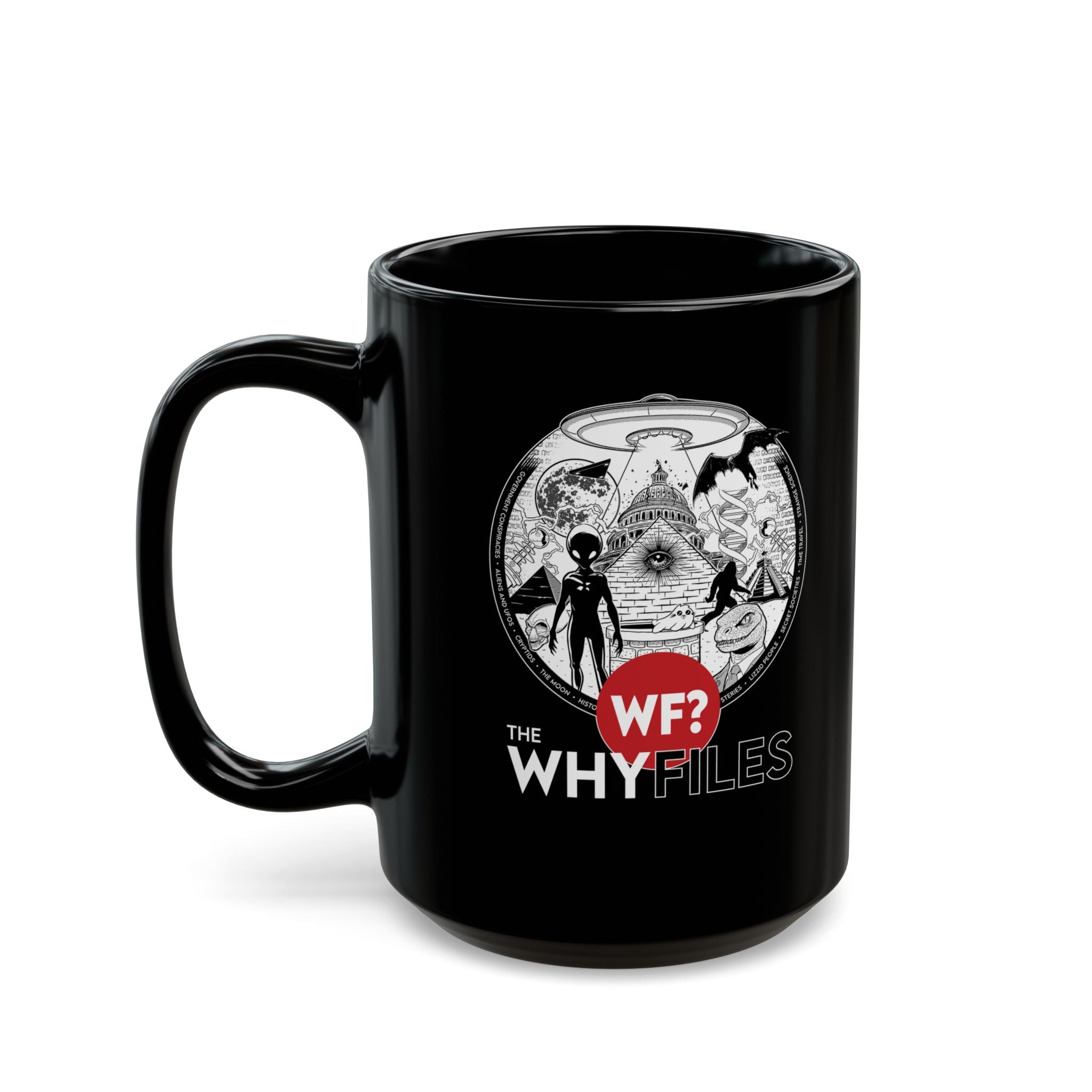 The Why Files Everything Mug - 15oz