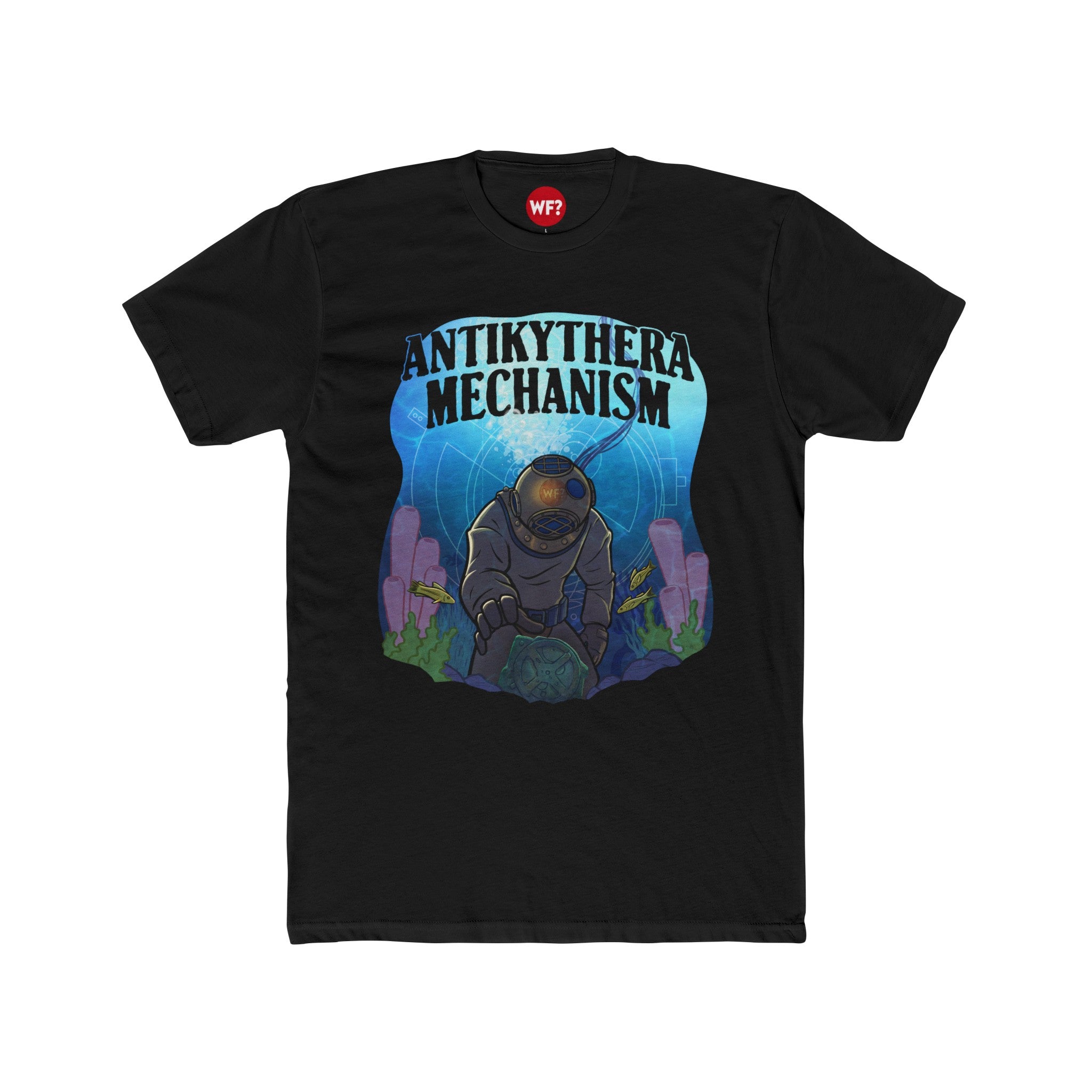 Buy solid-black 10/12 Antikythera Mechanism Limited T-Shirt