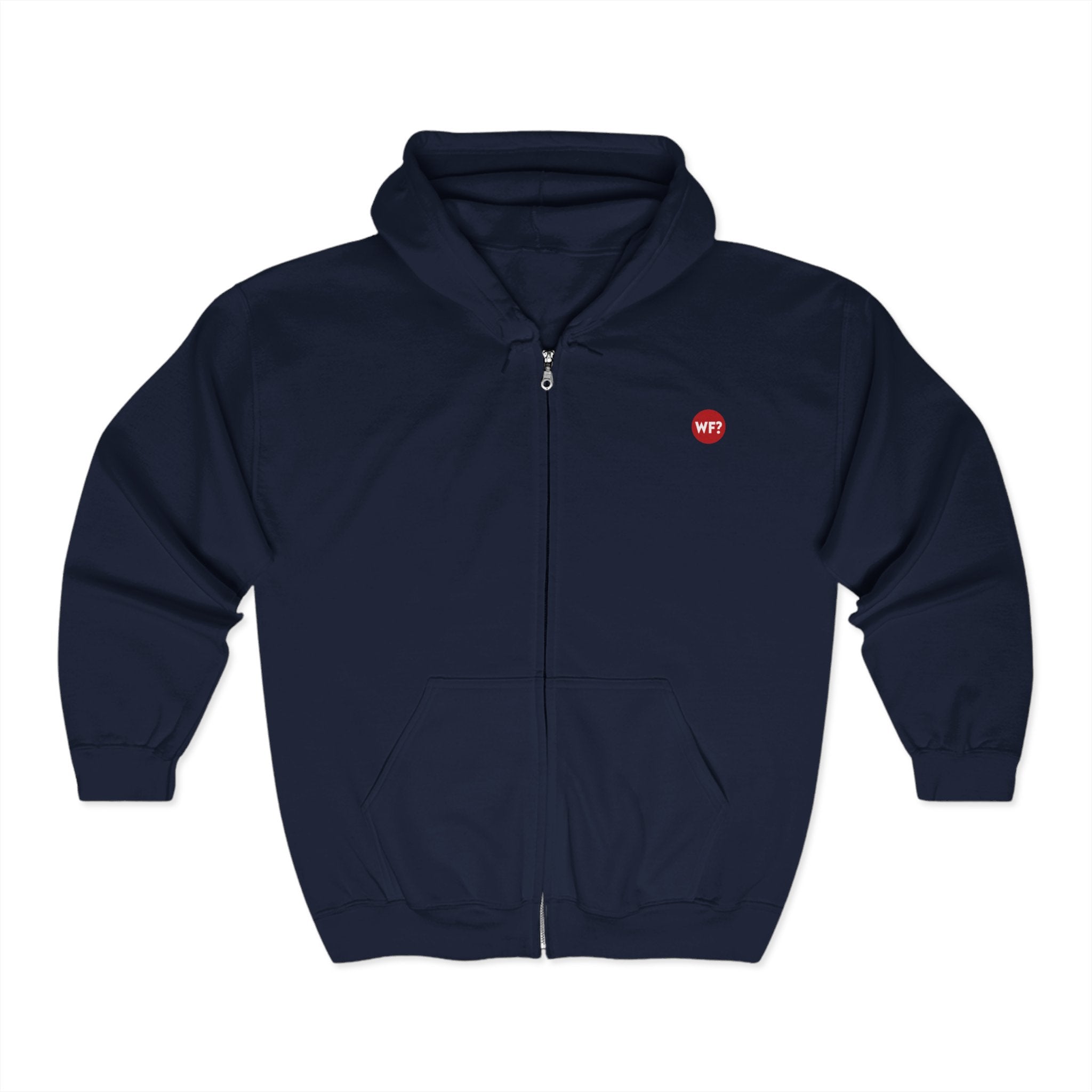 Buy navy 3/10 HAARP Limited Unisex Heavy Blend™ Full Zip Hoodie