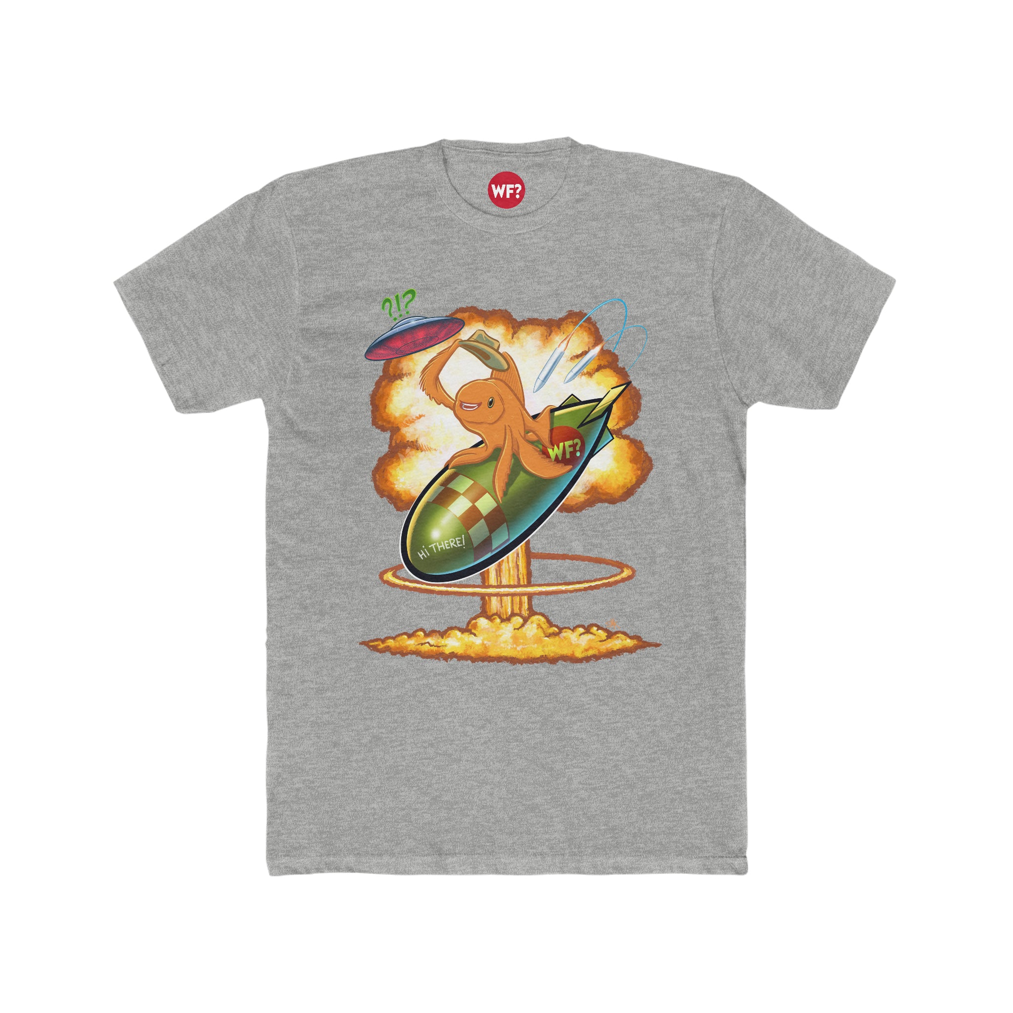 Buy heather-grey World War 3 Limited T-Shirt