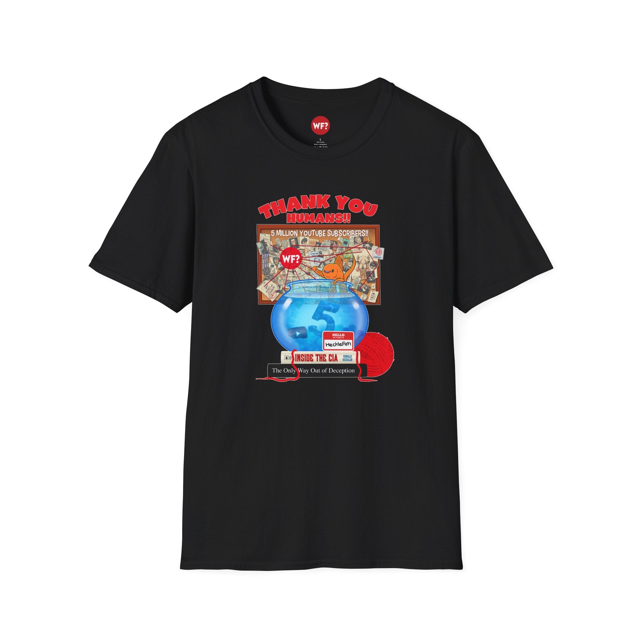 5 MILLION SUBS!!!! Unisex Softstyle Tee