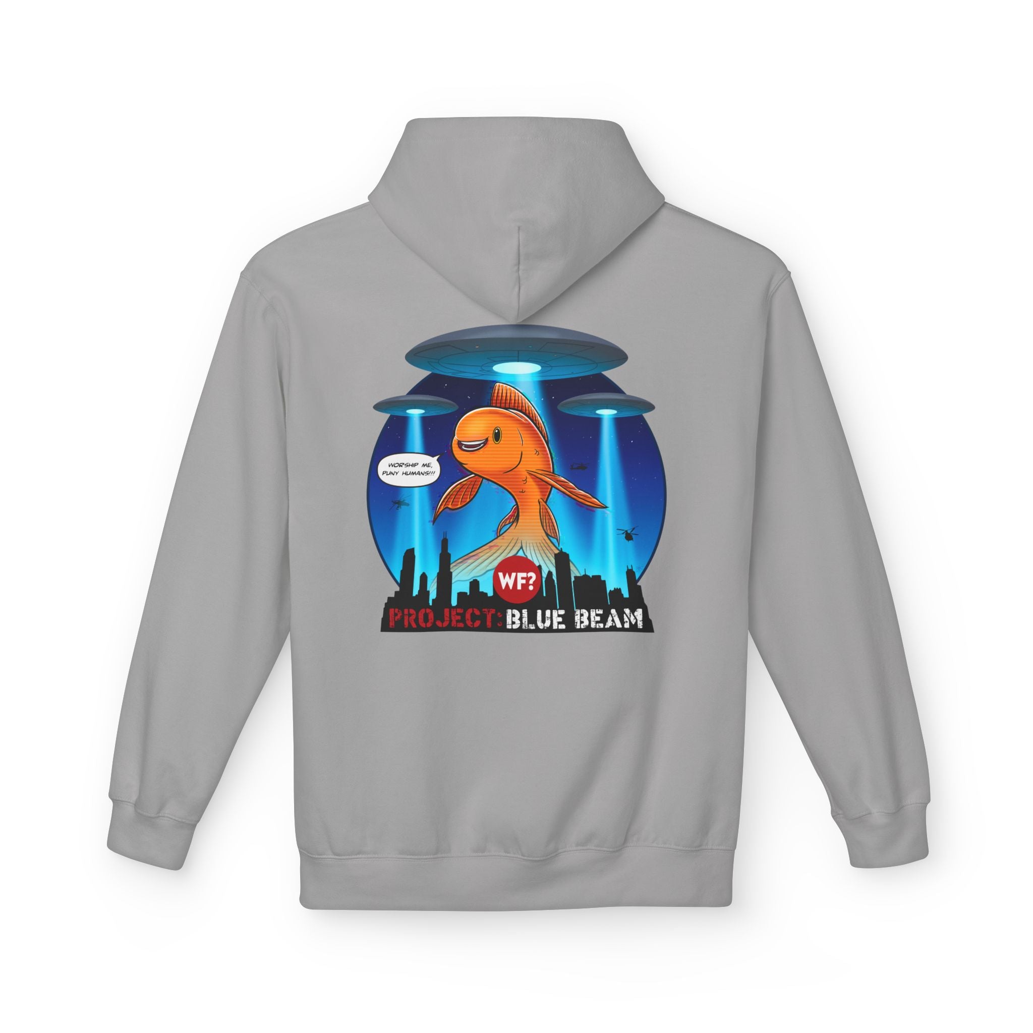 10/8 Project Blue Beam Limited Edition Unisex Lightweight Hooded Sweatshirt