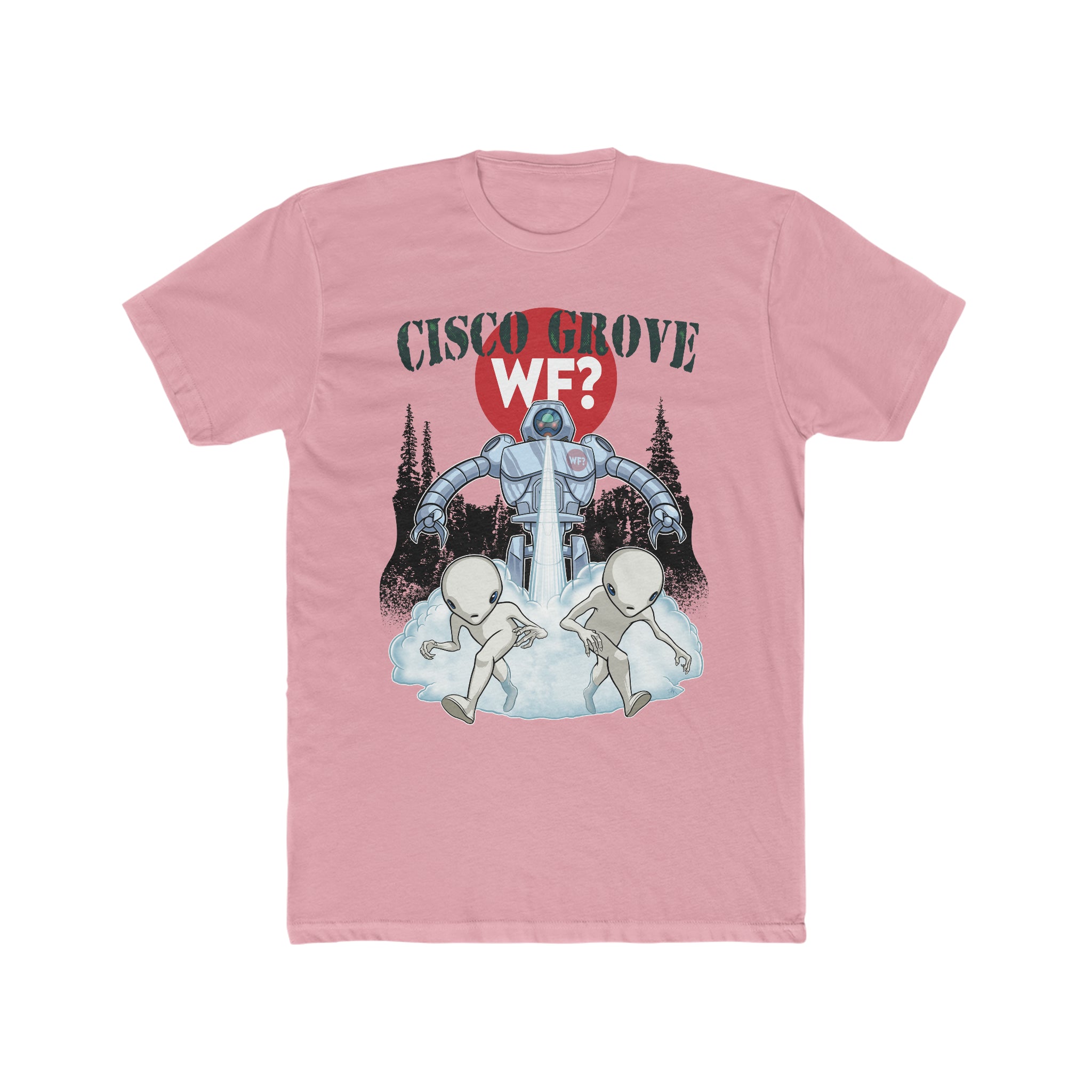 Buy solid-light-pink 12/7 Cisco Grove Limited Crew T-Shirt