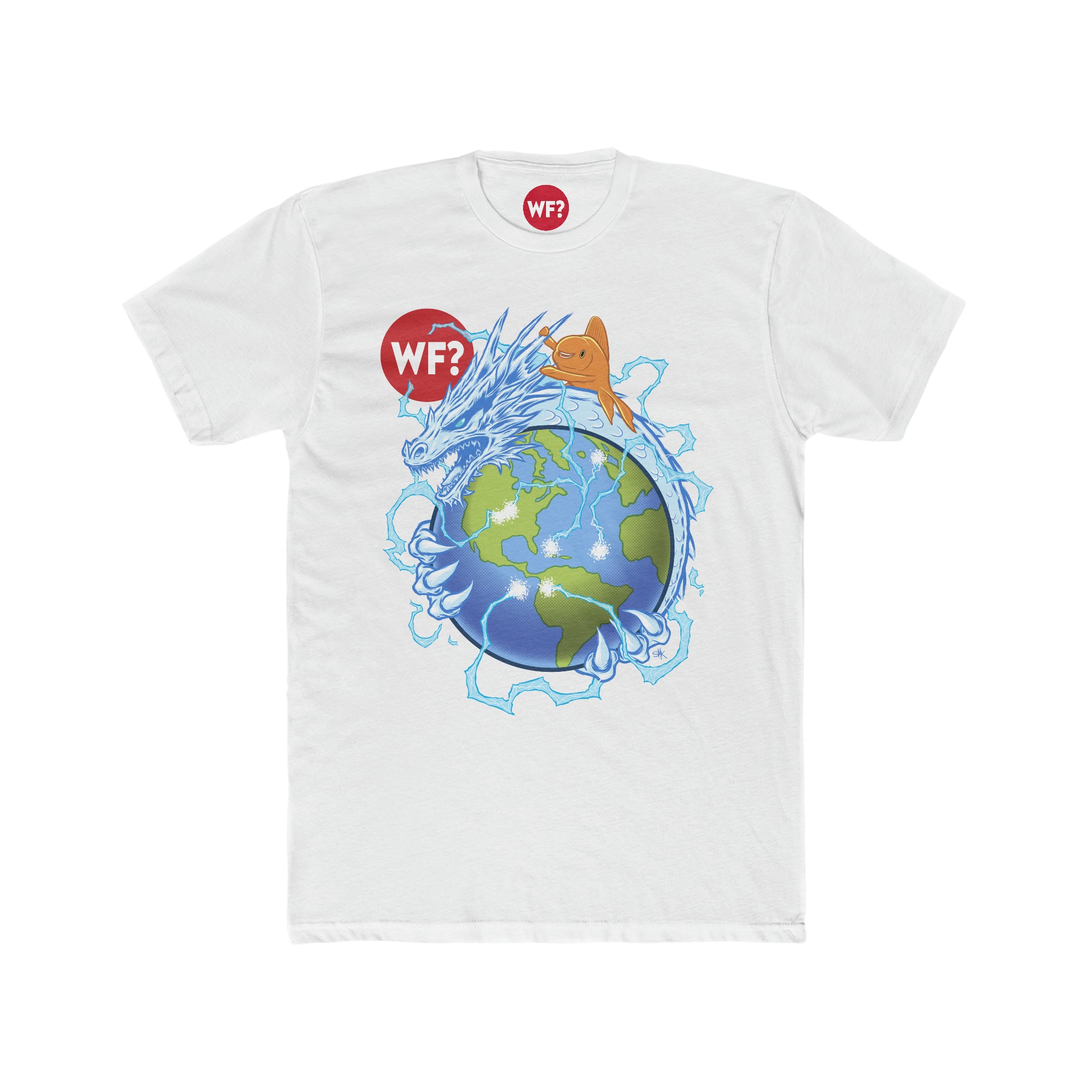 Buy solid-white Electric Universe Limited T-Shirt