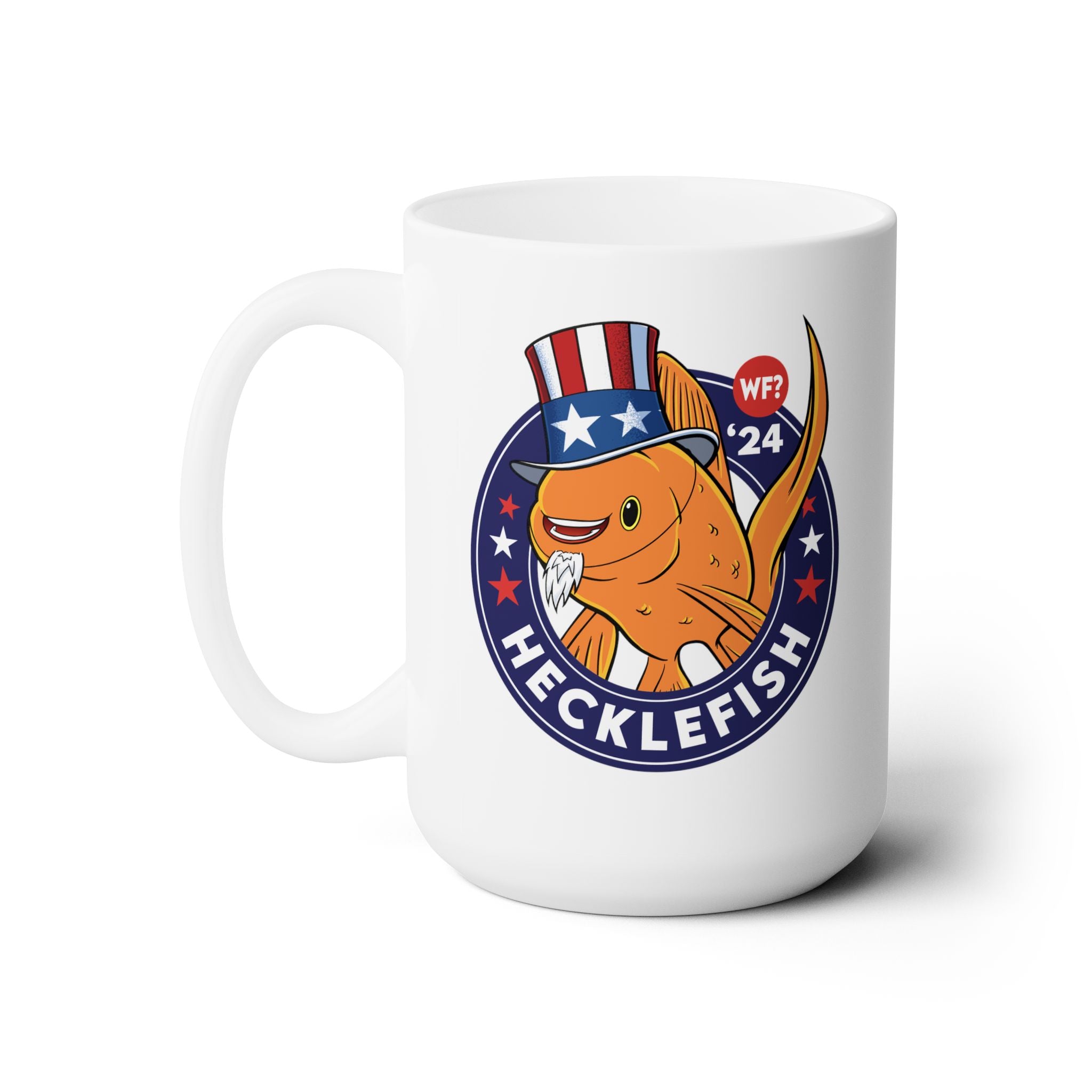 ‘24 Hecklefish for President Mug - 0