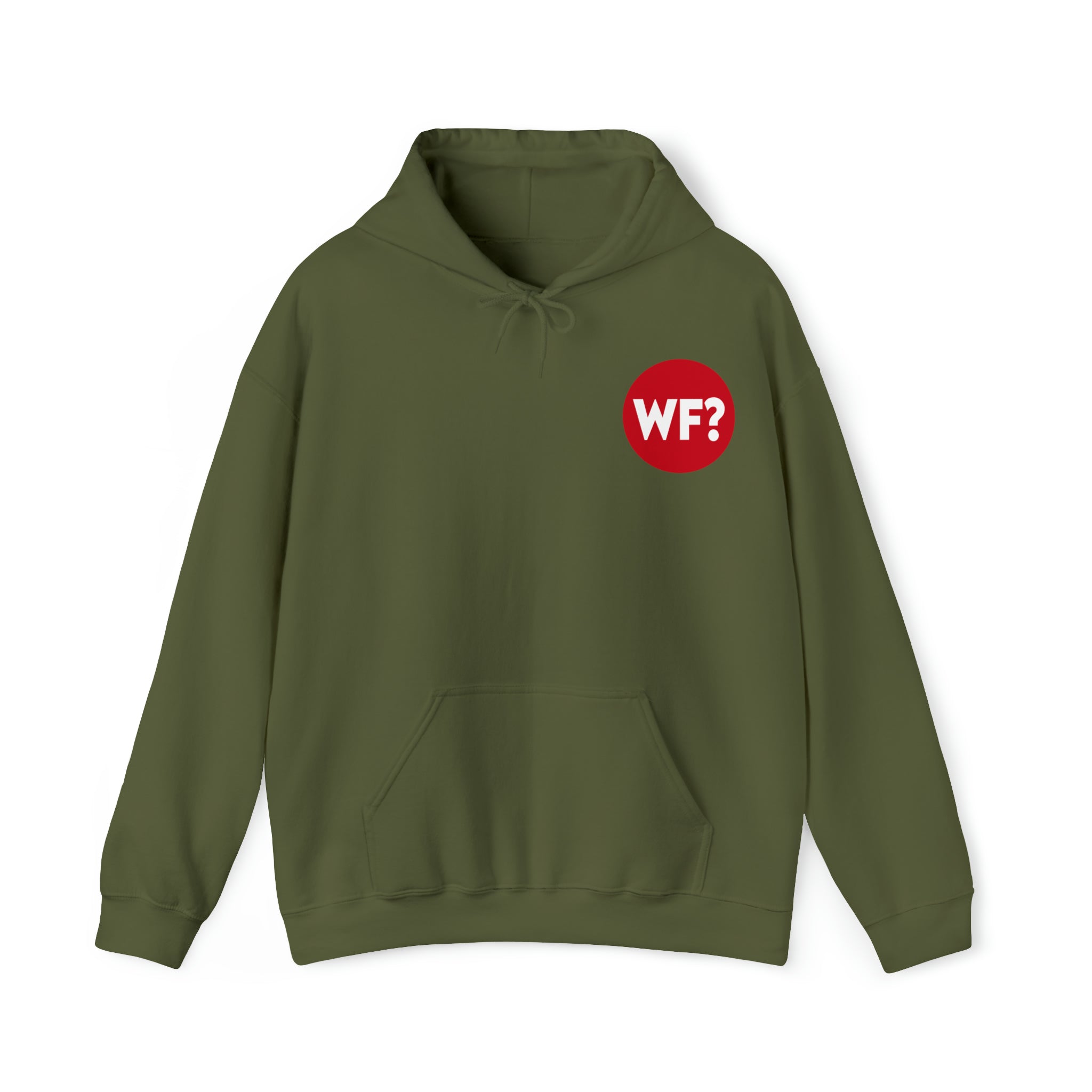Buy military-green TWF Small Logo Unisex Heavy Blend™ Hooded Sweatshirt