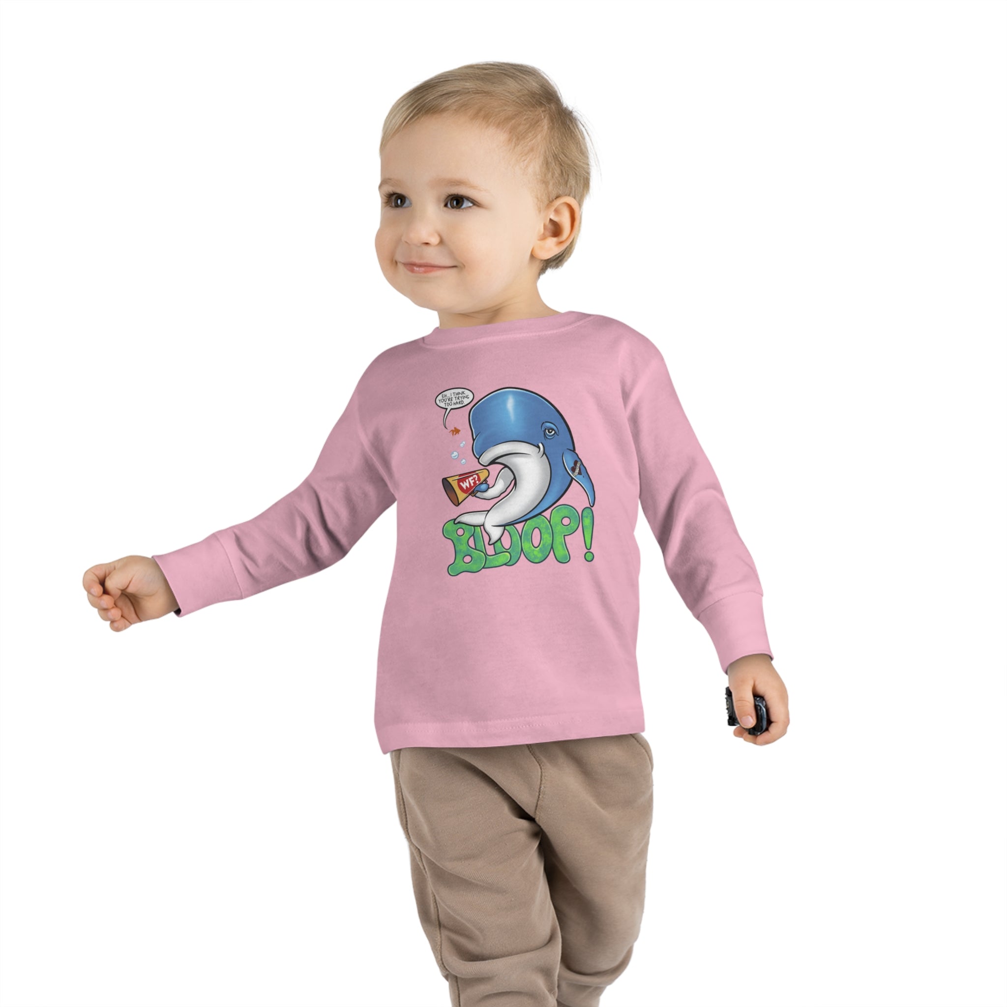 Bloop Episode Toddler Long Sleeve Tee