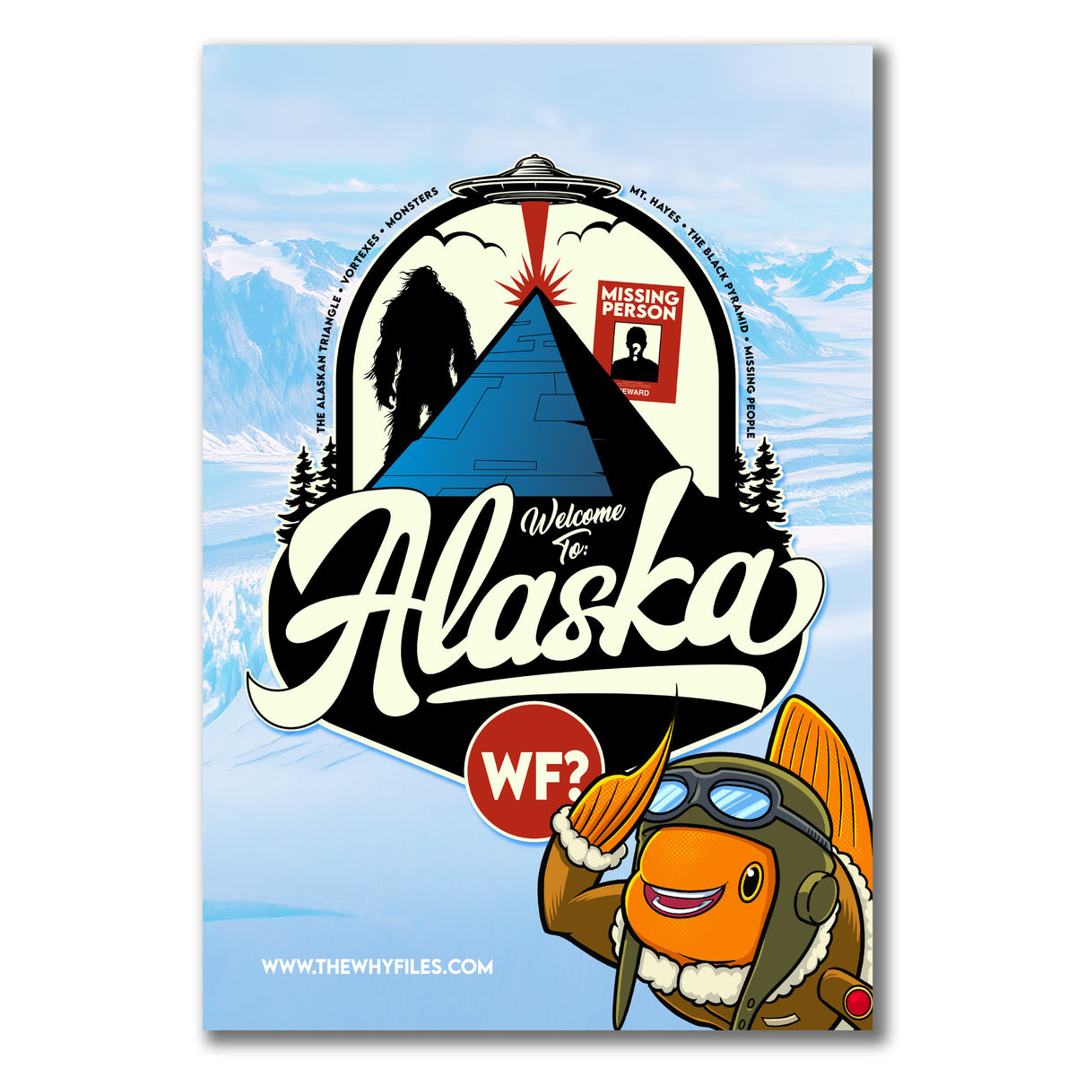 Hecklefish TWF & Hecklefish Travel Postcards – The Why Files