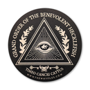 TWF Benevolent Hecklefish 3" round sticker - Limited Edition-1