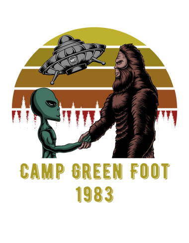 Camp Green Foot 1983 Full Zip Hoodie - 0