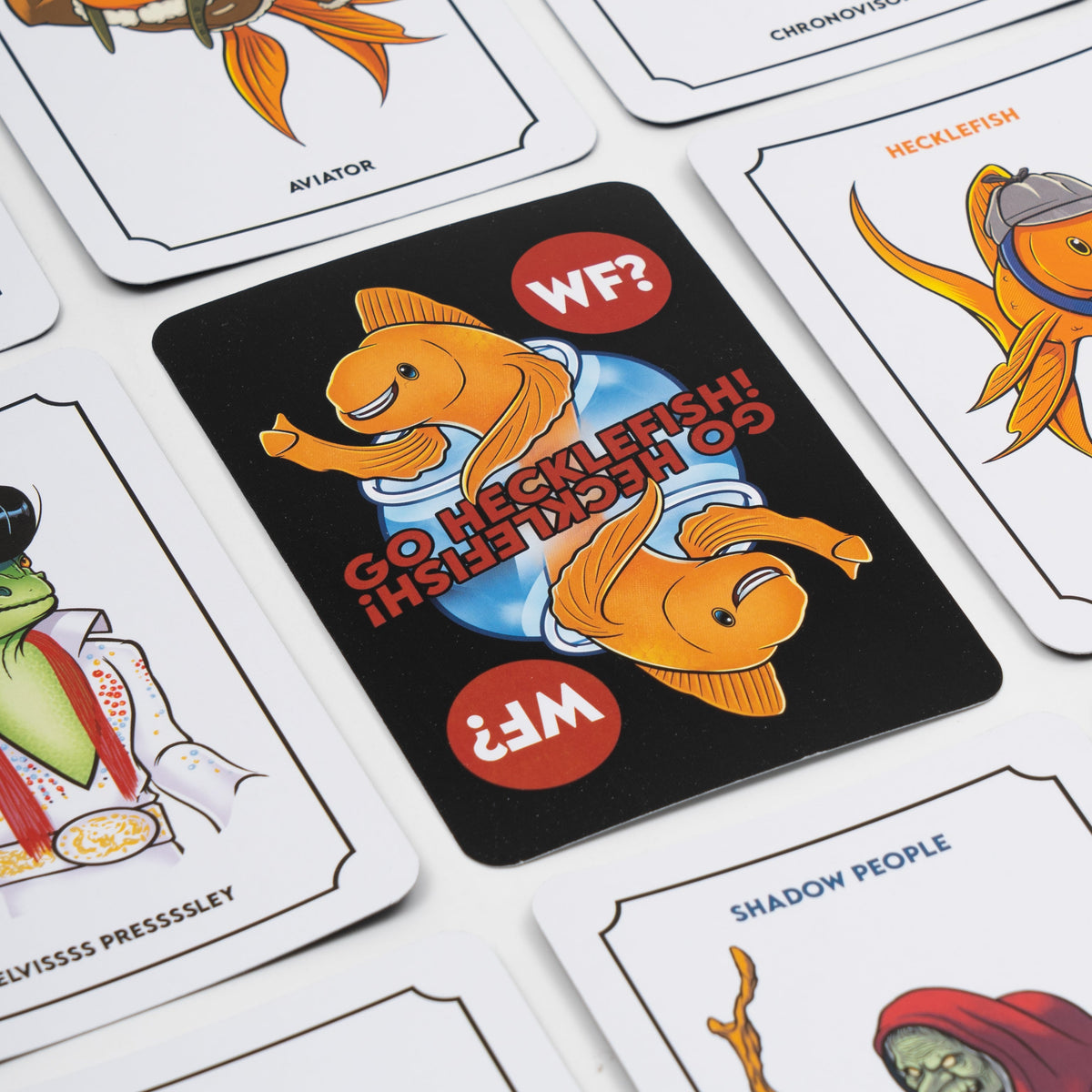 Hecklefish TWF Go Hecklefish Card Game | The Why Files