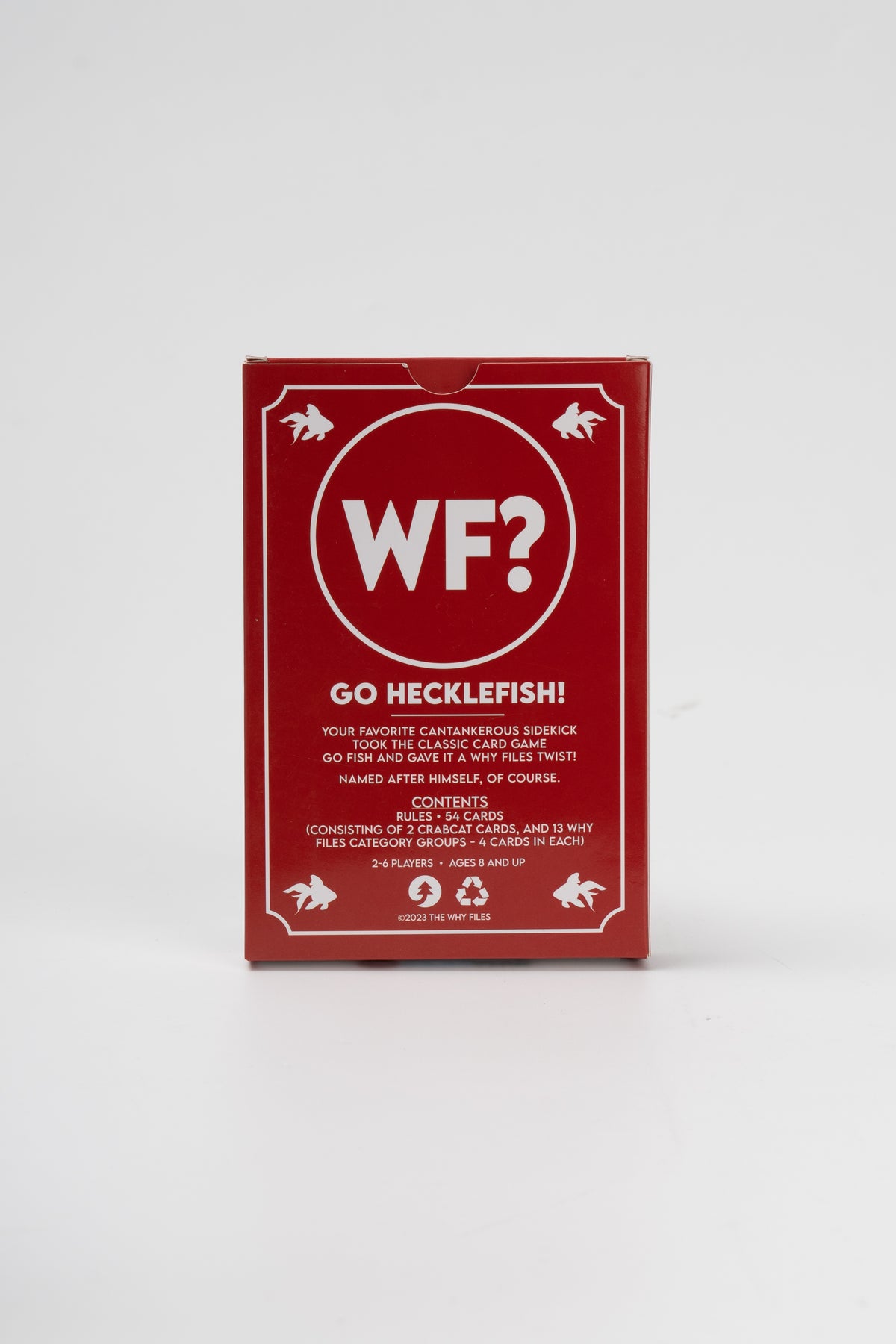 Hecklefish TWF Go Hecklefish Card Game – The Why Files