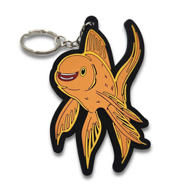 Hecklefish Keychain - The Ultimate Skeptical Sidekick