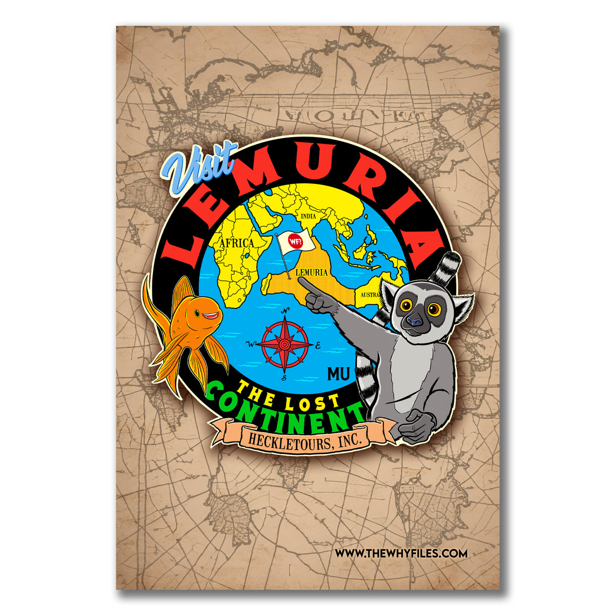 Hecklefish TWF & Hecklefish Travel Postcards – The Why Files