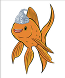 Hecklefish with Tinfoil Hat Sticker-3