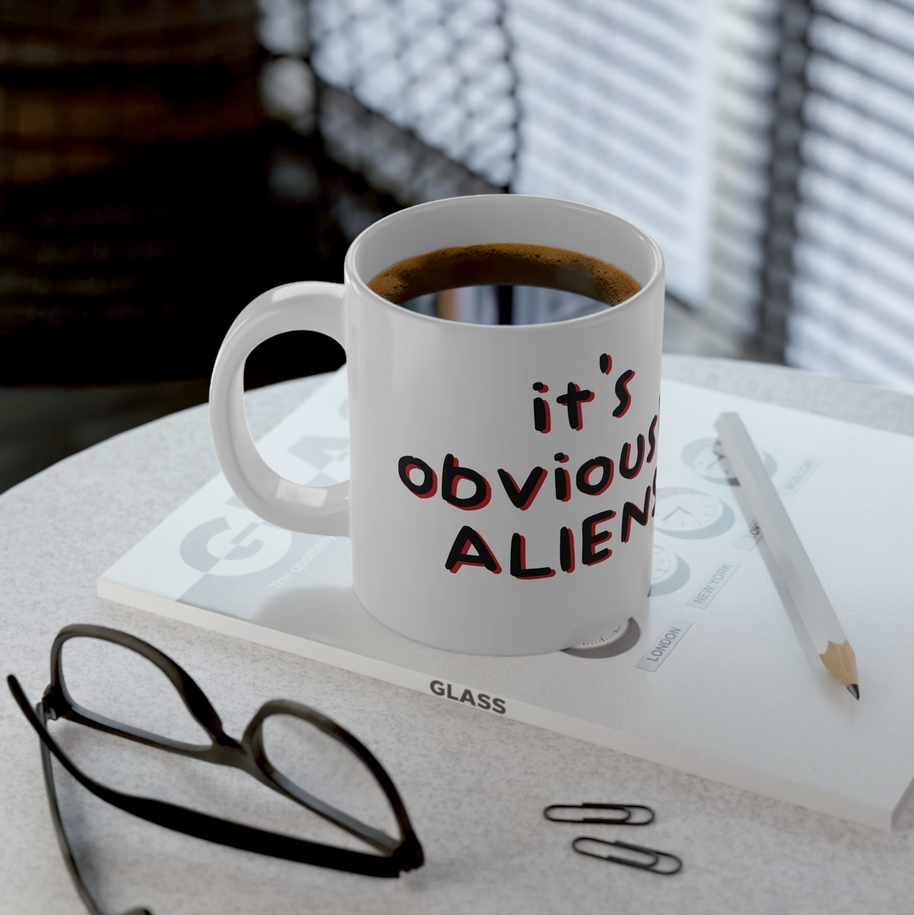 It's Obviousily Aliens Mug