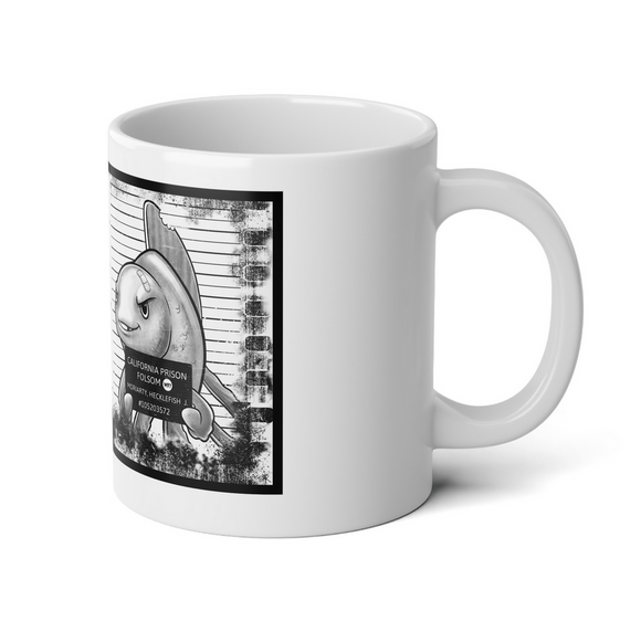 Hecklefish MugShot Mug!! 20oz