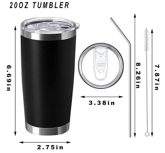 TWF Logo Insulated Tumbler 20 oz - 0