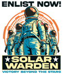 Solar Warden - Unisex Cotton T-Shirt-2