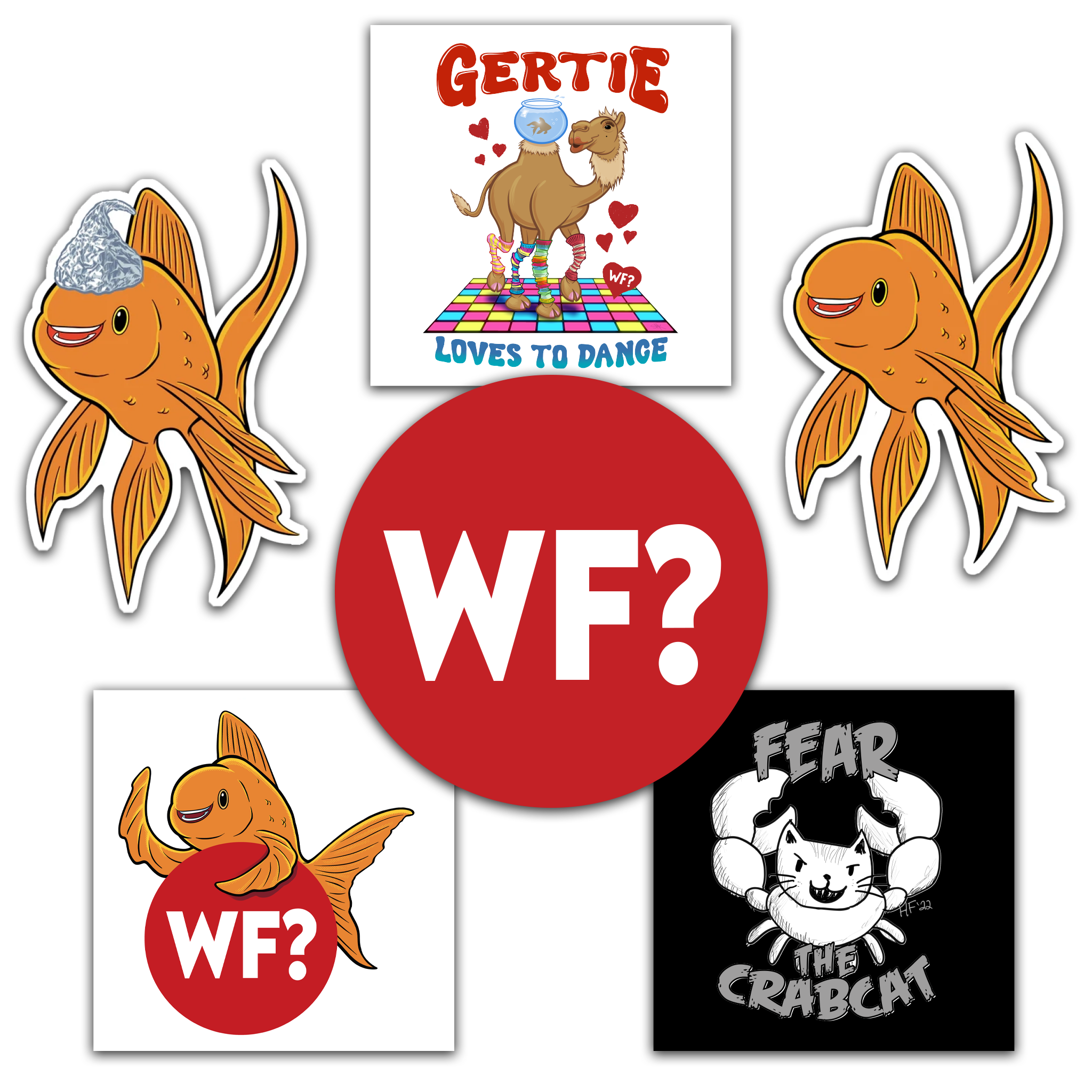 TWF STICKER PACK!!! All Six for a great price!