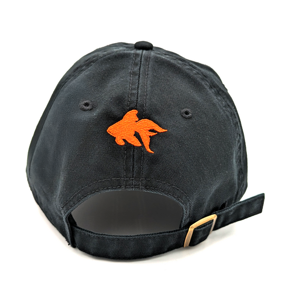 Why Files Embroidered Dad Hat - Black