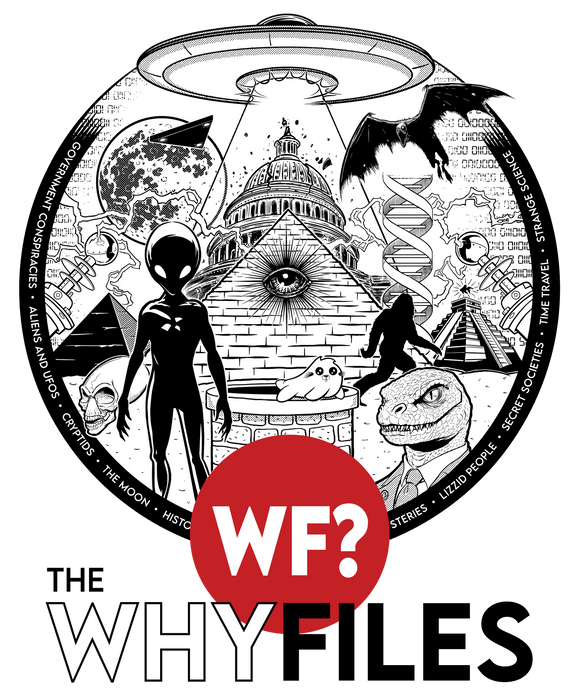 The Why Files Everything  Unisex Heavy Blend™ Full Zip Hoodie