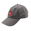Why Files Embroidered Dad Hat - Grey-2
