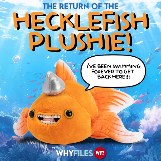 Official Hecklefish Talking Plushie