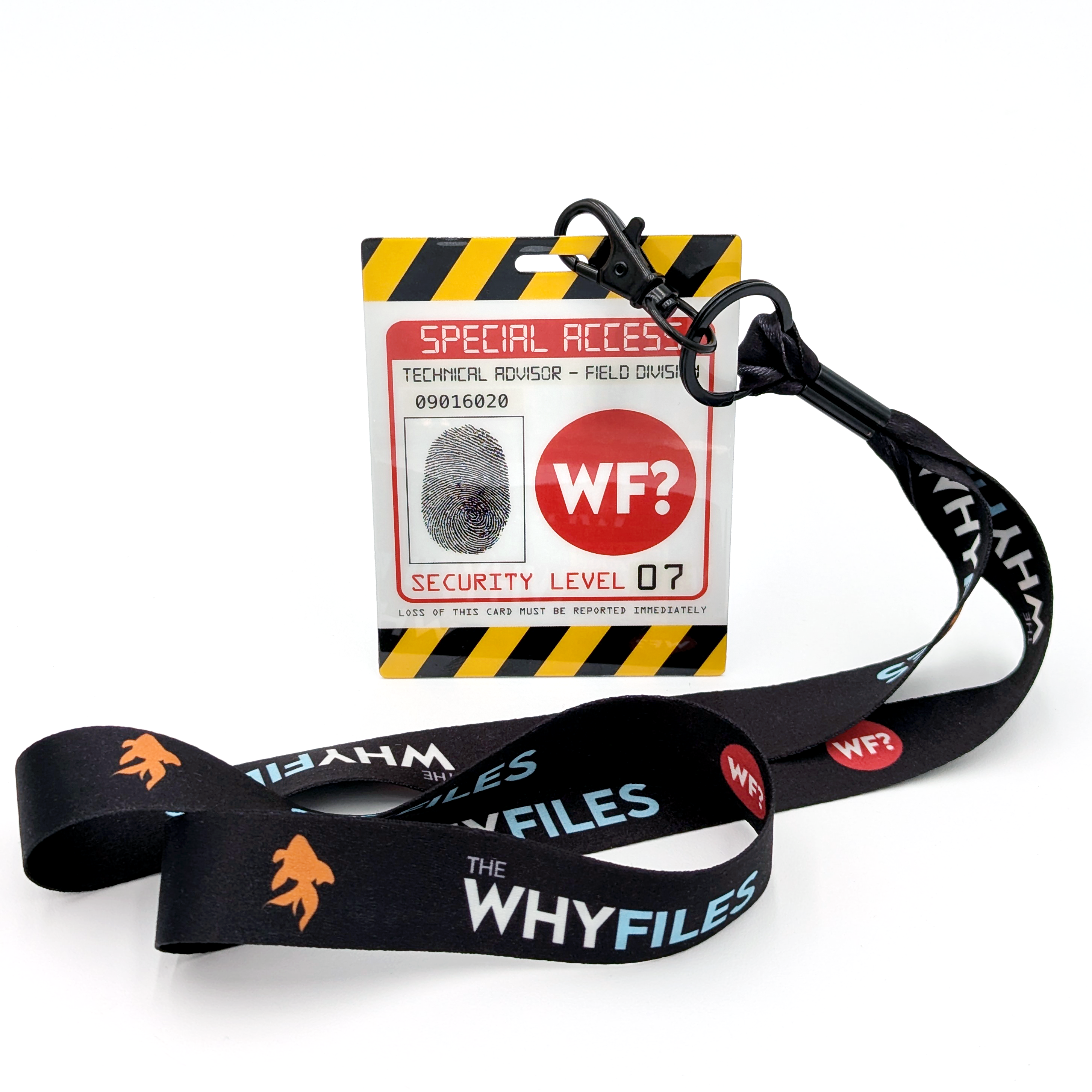 TWF Technical Advisor Laminate Badge + Lanyard Combo