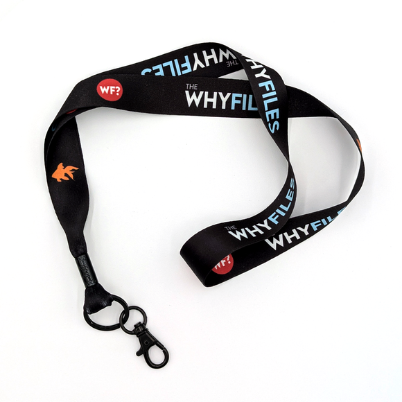 The Why Files Lanyard - Wear Your Curiosity with Pride
