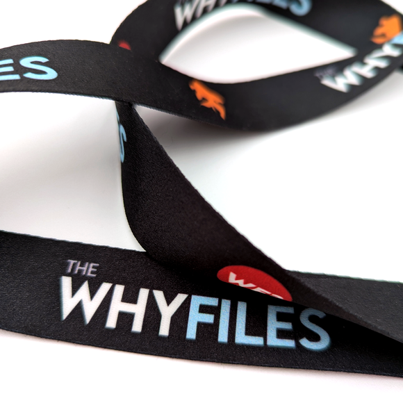 The Why Files Lanyard - Wear Your Curiosity with Pride