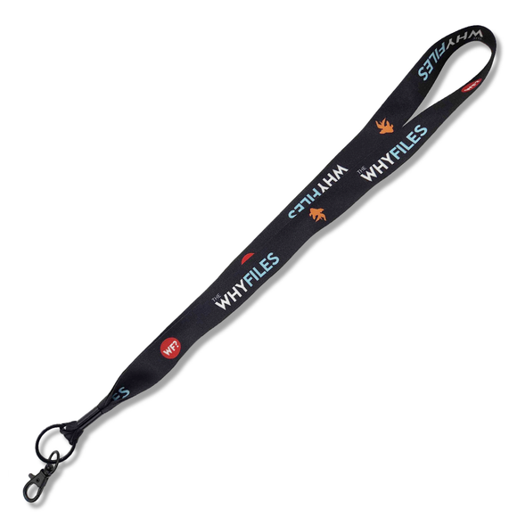 The Why Files Lanyard - Wear Your Curiosity with Pride